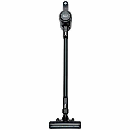 Пылесос вертикальный беспроводной GORENJE SVC216FMLBKII, 2 в 1, мощность 121 Вт, контейнер 0,5 л, черный