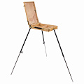 Этюдник BRAUBERG ART CLASSIC, бук, 40х25х7,5см, высота холста 70см, ножки метал 90см, ремень
