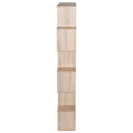 Стеллаж BRABIX "Scandi SH-008", 730х250х1760 мм, 6 секций, ЛДСП, дуб сонома, 641898, ЦБ013658-2
