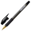 Ручка шариковая BRAUBERG BP-GT GLD BLACK, ЧЕРНАЯ, корпус тонированный, пишущий узел 0,7 мм, линия письма 0,35 мм, 144507