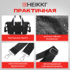 Сумка дорожная HEIKKI EXPAND (ХЕЙКИ), трансформер, багажная лента, черная, 40,5х23х42 см, 273875