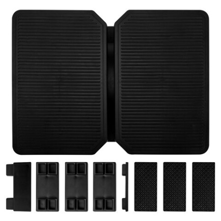 Подставка для ног BRABIX Ultra 4 43х32 см, регулировка угла наклона, 2 платформы, 533039