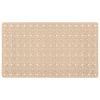 Коврик для ванны противоскользящий 71х40 см, "Пиксели", бежевый, ПВХ, присоски, PRIMILA (ПРИМИЛА), 700383