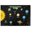 Настольное покрытие BRAUBERG KIDS, А3+, пластик, 46x33 см, "Открытый космос", 271731