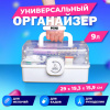 Аптечка домашняя органайзер для хранения универсальный размер MINI 29х19,3х15,9 см, DASWERK (ДАСВЕРК), 608476