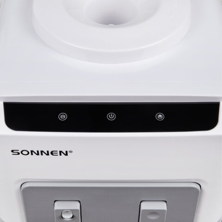 Кулер для воды SONNEN FSC-02AC, напольный, НАГРЕВ/ОХЛАЖДЕНИЕ КОМПРЕССОР, шкаф, 2 крана, белый, 455420