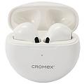 Наушники беспроводные TWS вкладыши с микрофоном CROMEX (КРОМЕКС) EP-T28W, Bluetooth 5.4