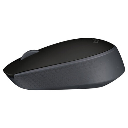 Мышь беспроводная LOGITECH M171, 2 кнопки + 1 колесо-кнопка, оптическая, черная