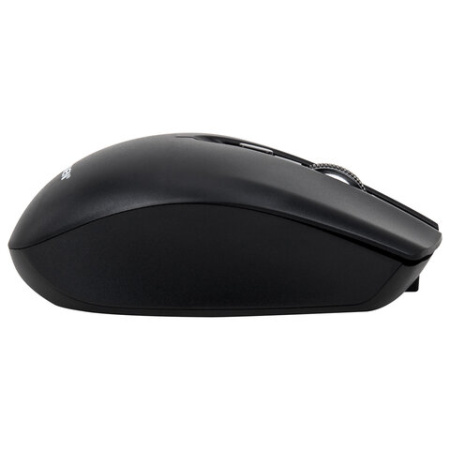 Мышь беспроводная USB, 800/1200/1600 dpi, 5 кнопок + колесо-кнопка, оптическая, SONNEN Q80, черная, 513945