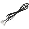 Телефон RITMIX RT-002 black, удержание звонка, тональный/импульсный режим, повтор, черный, 80002229