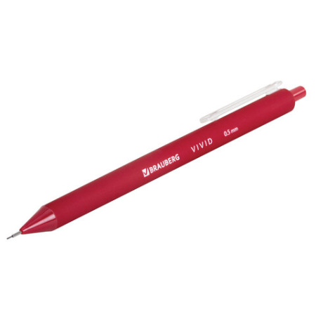 Карандаш механический 0,5 мм BRAUBERG "VIVID", корпус soft-touch ассорти, 182063