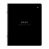 Тетрадь предметная BLACK MODE 48 л., пластиковая обложка, ОБЗР, клетка, подсказ, BRAUBERG, 405526