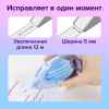 Корректирующая лента BRAUBERG PASTEL, 5 мм x 12 м, механизм перемотки, ВЫГОДНАЯ УПАКОВКА 3 штуки в блистере, 271252