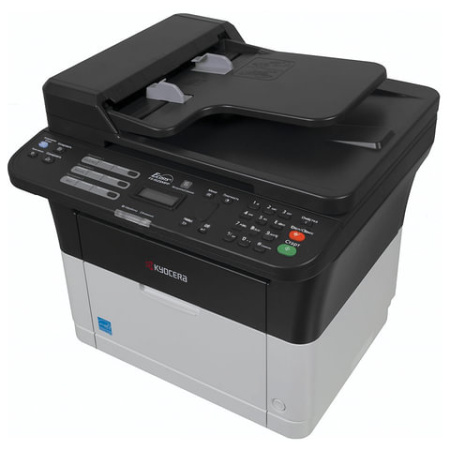 МФУ лазерное KYOCERA FS-1025MFP "3 в 1", А4, 25 стр./мин., 20000 стр./мес., ДУПЛЕКС, АПД, сетевая карта, 1102M63RU2