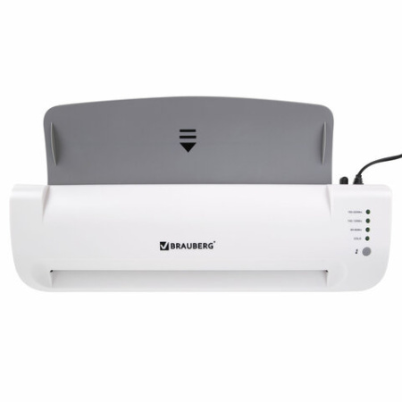 Ламинатор BRAUBERG SILVER MAX A3, толщина пленки 60-200 мкм, скорость 32 см/мин., 532626