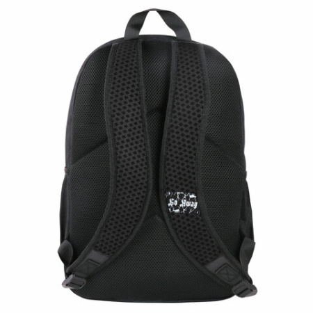 Рюкзак BRAUBERG FASHION CITY универсальный, 2 отделения, "Skull", черный, 46х31х15 см, 272572