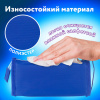 Пенал ЮНЛАНДИЯ для мальчиков, 3 отделения, мягкий, "Футбол", синий, 20х7х9 см, 228979