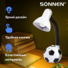 Настольная лампа / светильник SONNEN OU-503, на подставке, цоколь Е27, "Мяч", белый, 236675