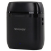 Наушники беспроводные TWS вкладыши с микрофоном, SONNEN EP-BH10B, Bluetooth 5.3, черные, 514122