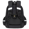 Ранец GRIZZLY анатомическая спинка, c брелоком, для девочек, "Кот и месяц", 36х28х20 см, RAz-286-1/1