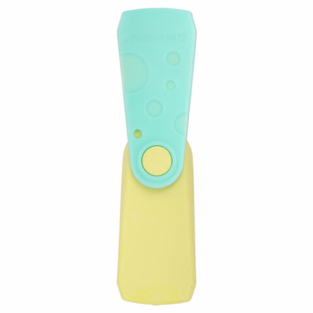 Ластик BRAUBERG "ULTRA PASTEL", 57х24х15 мм, пастельные цвета ассорти, бирюзовый пластиковый держатель, 272688