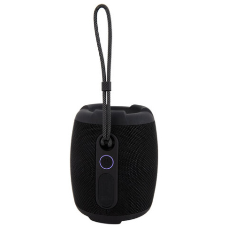 Колонка портативная влагозащищенная KAIGO (КАЙГО) BT10T, 10 Вт, Bluetooth, USB, Micro SD, AUX, RGB, TWS, IPX7, черная, 514224