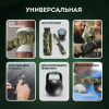 Камуфляжная лента защитная эластичная маскировочная когезивная, 4,5 м х 5 см, 1 рулон, DASWERK (ДАСВЕРК), 680037