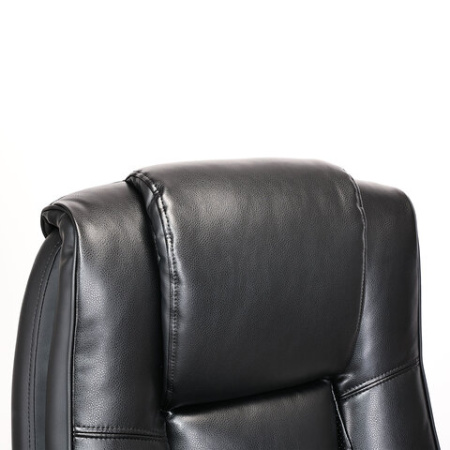 Кресло BRABIX PREMIUM "Paradigm EX-556", пружинный блок, рециклированная кожа, черное, 532976