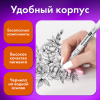 Капиллярные ручки линеры 9 шт., черные, 0,05-0,8 мм / Кисть S, BRAUBERG ART DEBUT, 143944