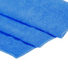 Тряпка из микрофибры 50х60 см, АВТО / ДОМ / ОФИС, "OVERLOCK INDIGO COLOUR", синяя, 220 г/м2, LAIMA HOME, 608222