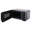 Микроволновая печь SONNEN MW2070BL-6MB, 20 л, 700 Вт, таймер, механическое управление, ручка, черная, 454983