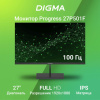 Монитор DIGMA Progress 27P501F 27" (68,6 см)/1920х1080/16:9/IPS/5ms/300cd/HDMI/черный, DM27SB01