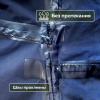 Дождевик-плащ синий на молнии многоразовый с ПВХ-покрытием, размер 60-62 (XXXL), рост 170-176, ГРАНДМАСТЕР, 610868