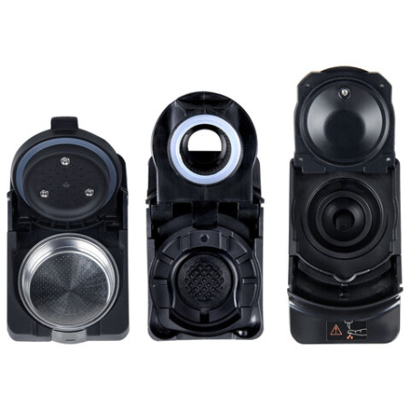 Кофемашина капсульная 3 в 1 для молотого кофе и капсул DOLCE GUSTO и NESPRESSO, SONNEN CM510B, 1450 Вт, 0,6 л, бежевая, 457338