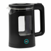 Чайник BQ (БИ-КЬЮ) KT2000G, 1,5 л, 1500 Вт, закрытый нагревательный элемент, стекло, черный, 86196739
