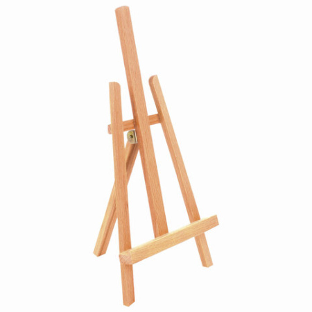 Мольберт настольный BRAUBERG ART CLASSIC, бук, 16х42х19см, высота холста 30см, 190658