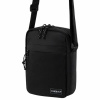 Сумка на плечо HEIKKI COMPACT (ХЕЙКИ), два кармана, черная, 22х17х6 см, 272630