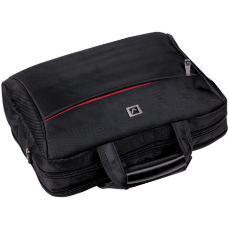 Сумка портфель BRAUBERG DANDY с отделением для ноутбука 15-16", 2 отделения, "Combi", черная, 32х41х10 см, 240397