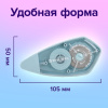 Корректирующая лента BRAUBERG REWIND, 5 мм х 16 м, механизм перемотки, корпус зеленый, блистер, 272489, 272490