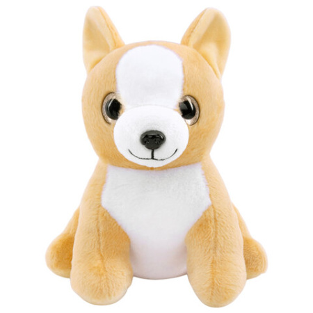 Игрушка мягкая "Корги", 23 см, цвет коричневый, WOOZOO (ВУЗУ), 666794