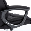 Кресло BRABIX PREMIUM "Adagio EX-551", ткань, пятилучие металл, черное, 532938