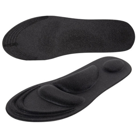 Стельки для обуви с супинатором 4D COMFORT PLUS, материал FOAM, размер RU 34-39 / EU 35-40, с линиями выреза, SHEGRA (ШЕГРА), 700744