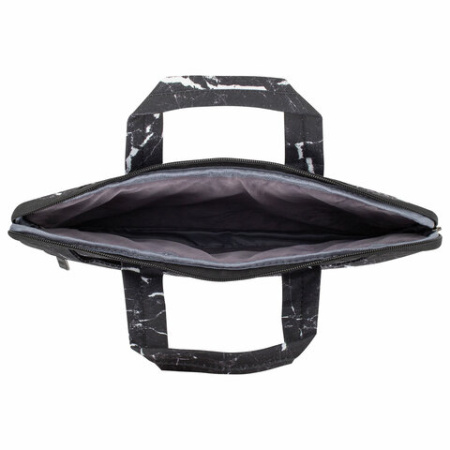 Сумка портфель HEIKKI STYLE (ХЕЙКИ) с отделением для ноутбука 13-14", 3 кармана, черная, 26х36х3 см, 272606