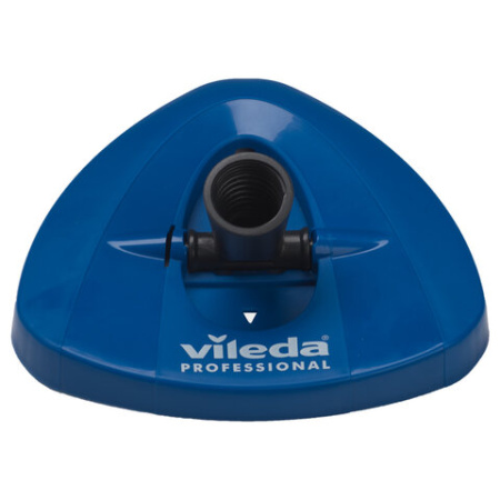 Швабра с отжимом и ведром 10л VILEDA PROFESSIONAL "УльтраСПИН Мини", отжим с педалью, насадка, синий 158010