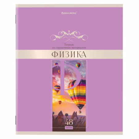 Тетради предметные, КОМПЛЕКТ 12 ПРЕДМЕТОВ, 48 л., обложка картон, BRAUBERG, "DELIGHT", 404606