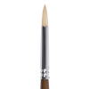 Кисть художественная профессиональная BRAUBERG ART CLASSIC, щетина, круглая, № 4, длинная ручка, 200708