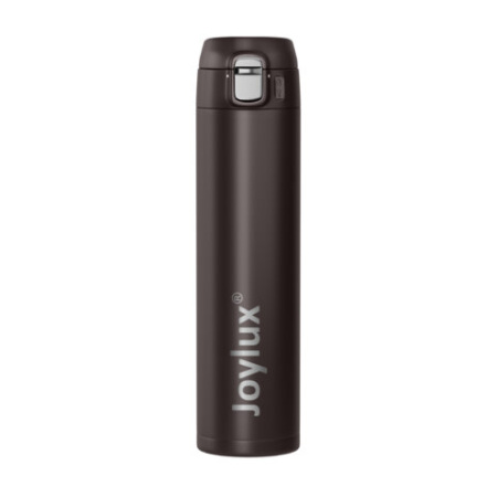 Термокружка 520 мл JOYLUX (ДЖОЙЛЮКС) ULTRA BROWN, нержавеющая сталь SUS304, коричневый матовый, 700279