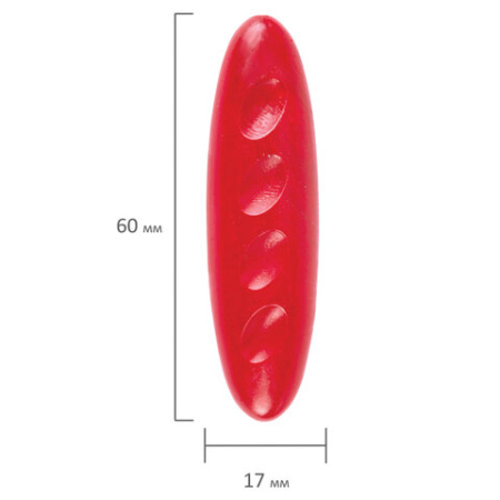 Восковые мелки фигурные BRAUBERG KIDS "Батоны", 12 цветов, 273093