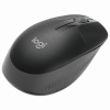 Мышь беспроводная LOGITECH M190, 2 кнопки + 1 колесо-кнопка, оптическая, черно-серая