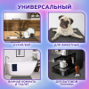 Коврик EVA / ЭВА универсальный 68х120 см ячеистый (СОТЫ) применим для кухни, ванной, прихожей, животных, авто, цвет СЕРЫЙ LAIMA, 608714
